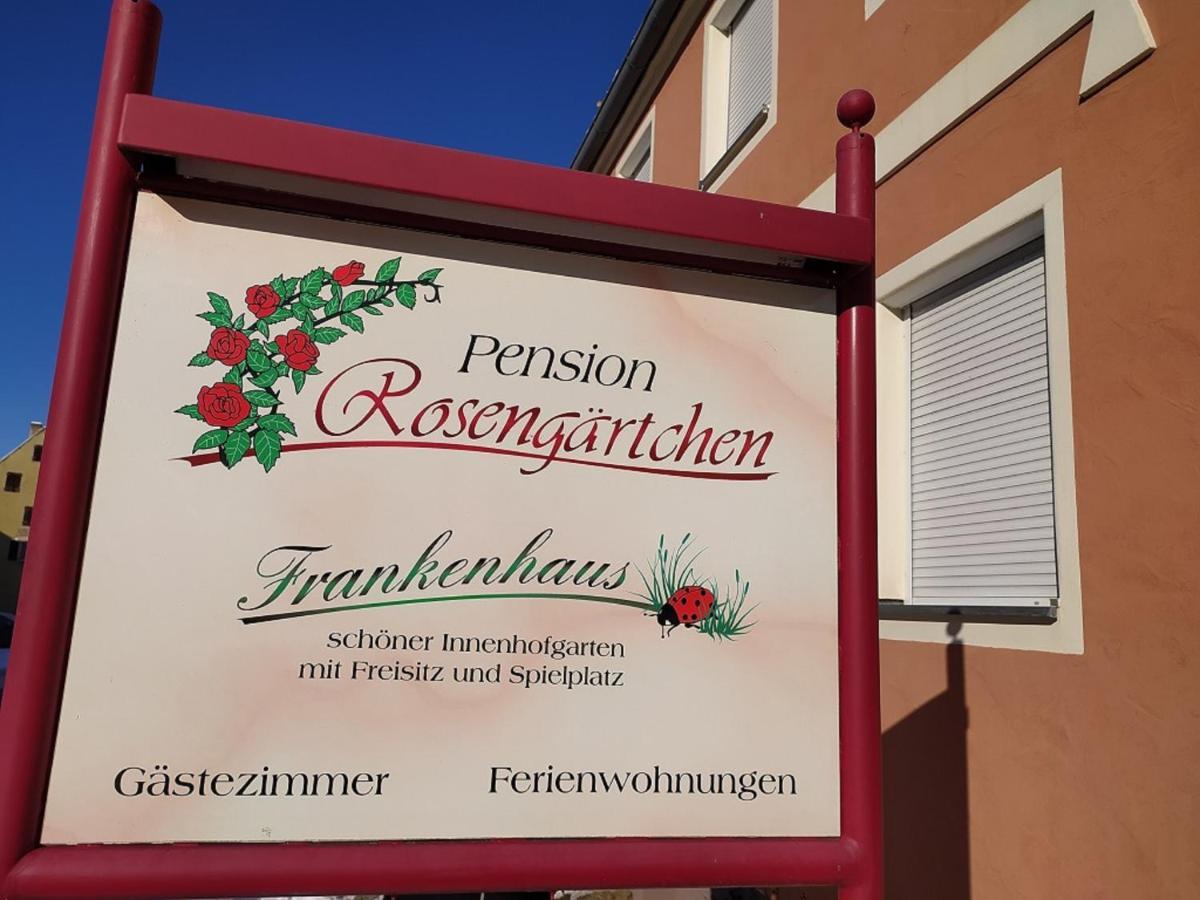 Pension Rosengaertchen Absberg Eksteriør bilde